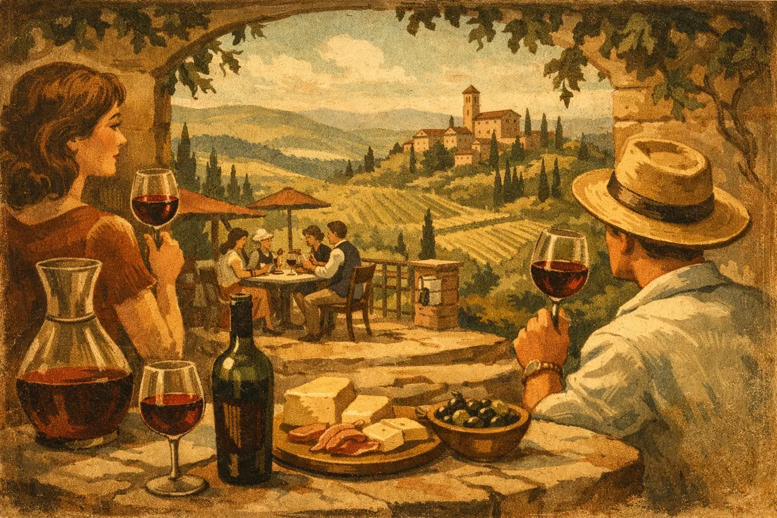 Local Wine Tasting Restaurant in Tuscany