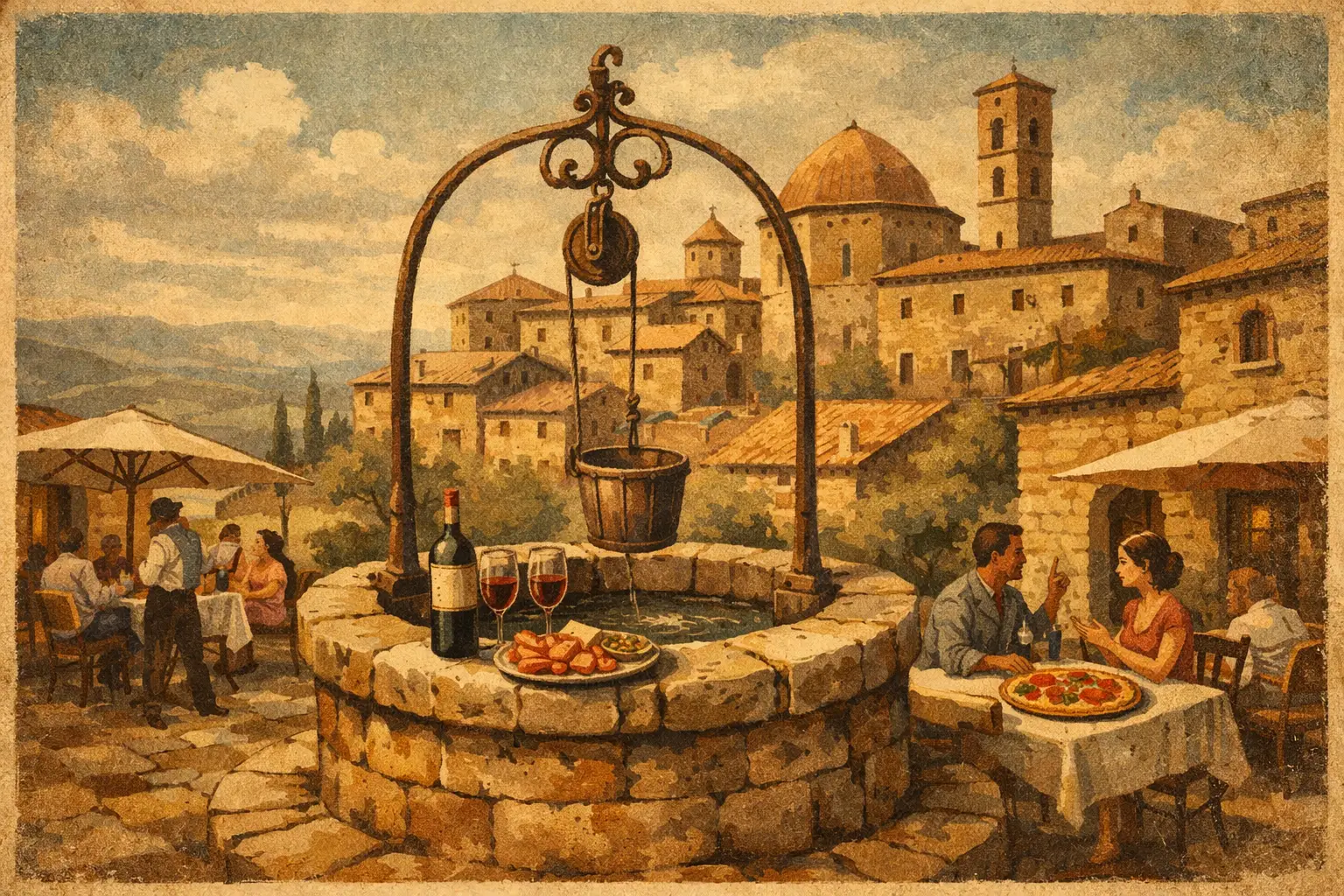 Where to Eat Near Volterra Well