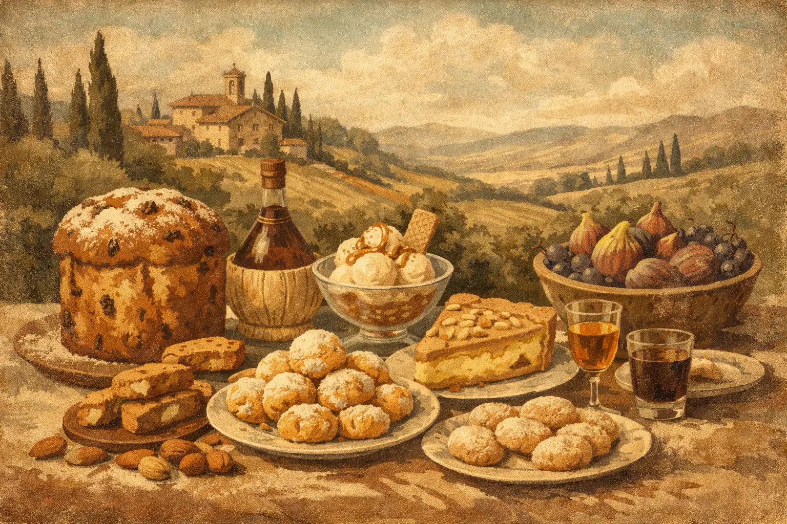 A Traditional Tuscan Desserts Guide for Holidays