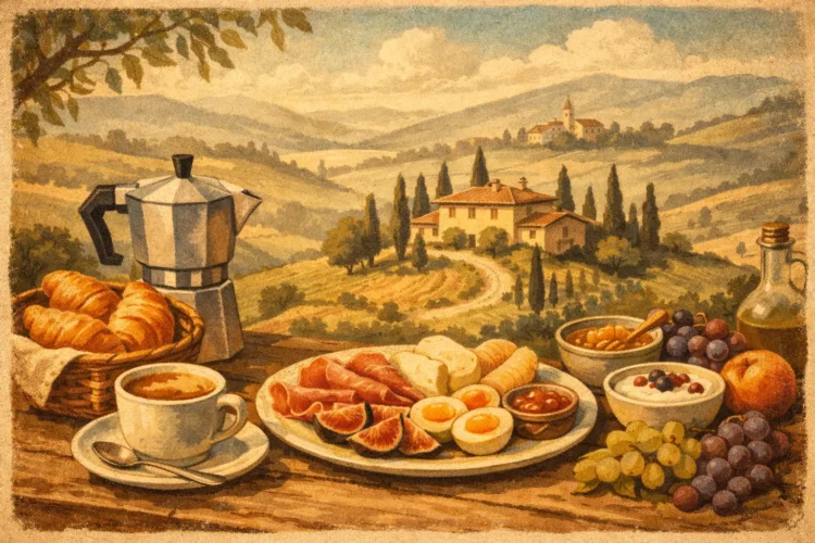 Best Italian Breakfasts in Rural Tuscany