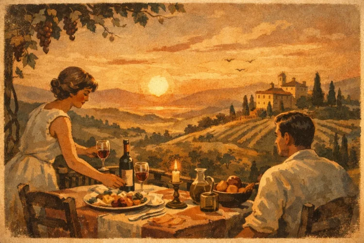 How to Plan a Tuscan Sunset Dinner