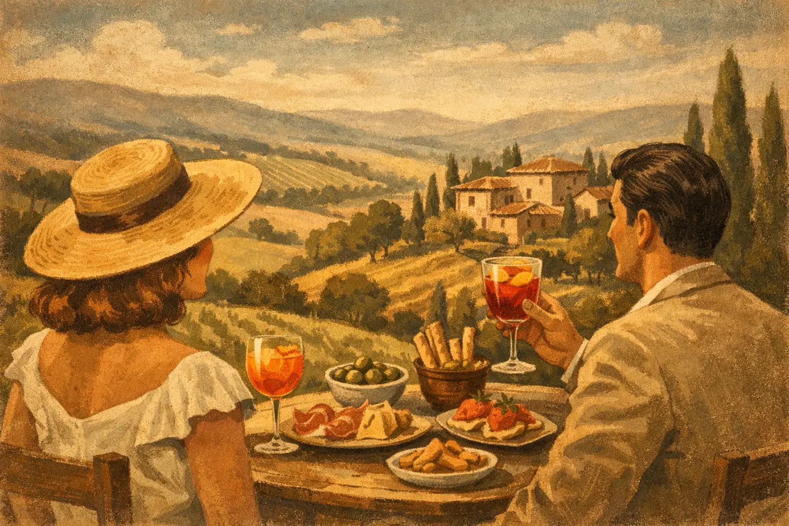 How to Choose a Countryside Aperitivo in Tuscany