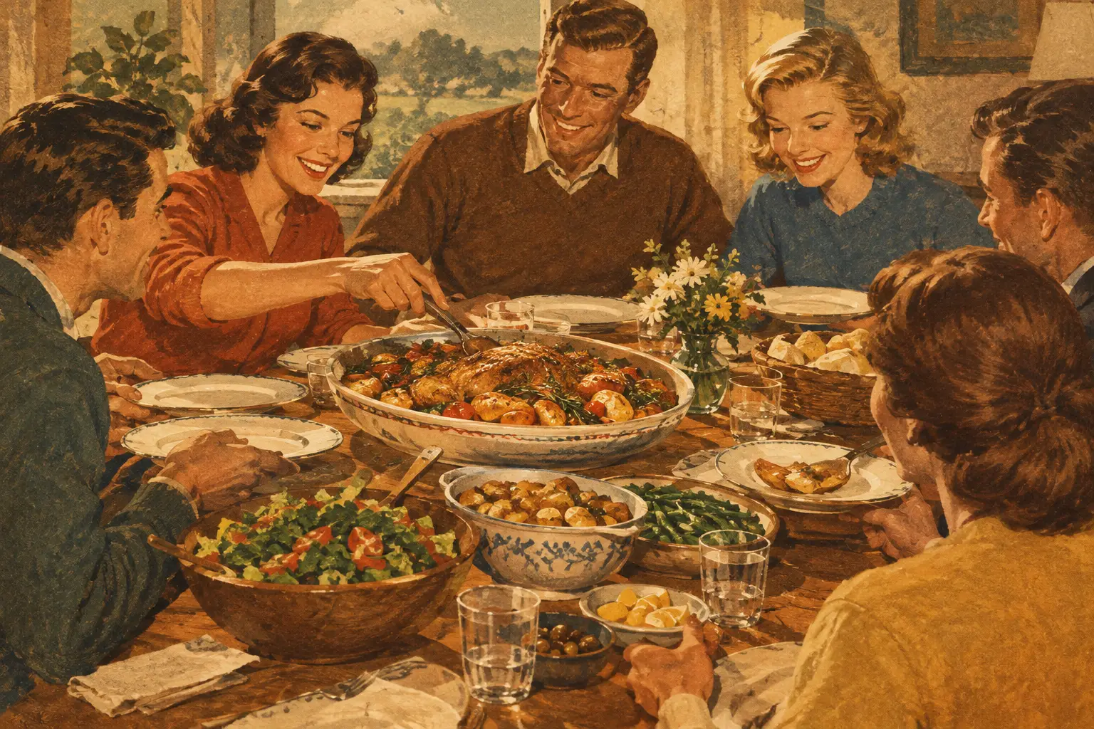 How to Order a Shared Feast for the Whole Table