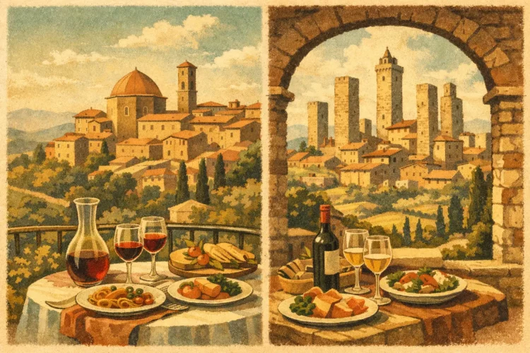 Volterra Dining vs San Gimignano: Which to Choose?