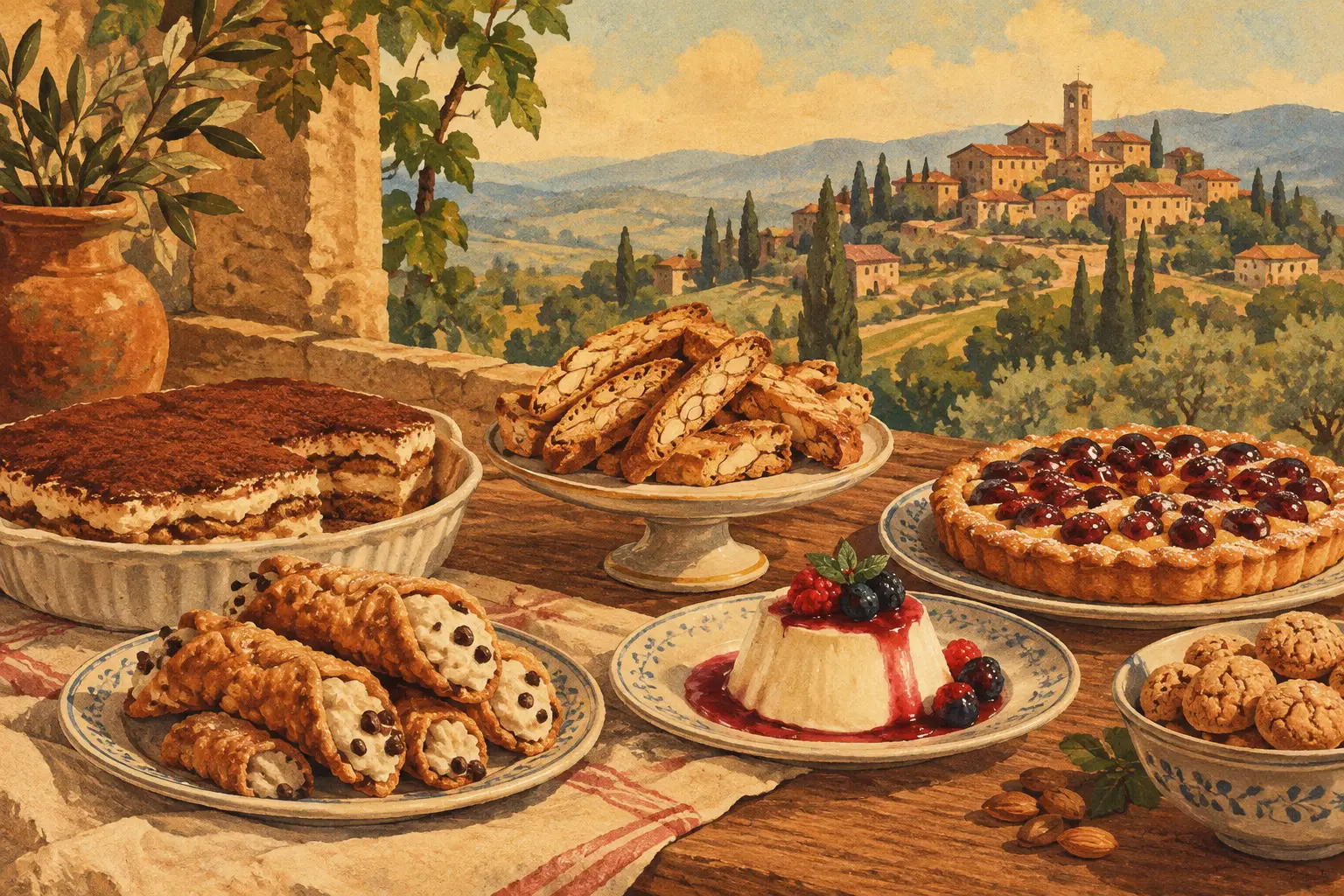 8 Homemade Italian Desserts from Tuscany to Try