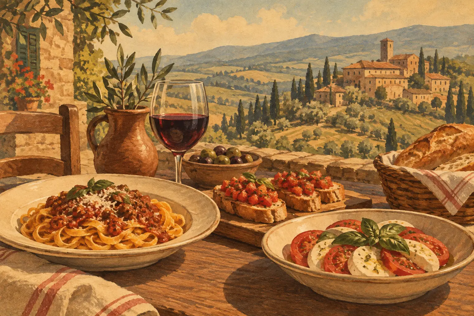 Italian Lunch Dishes Worth Trying in Tuscany