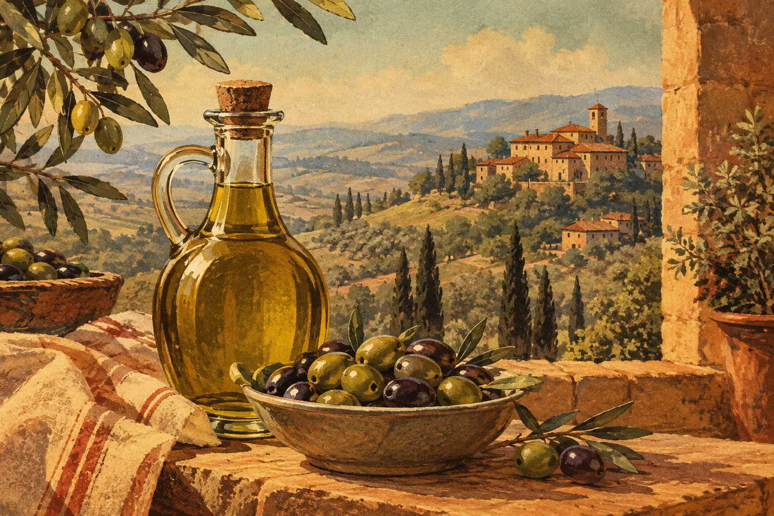 Tuscan Olive Oil Guide for Better Tasting
